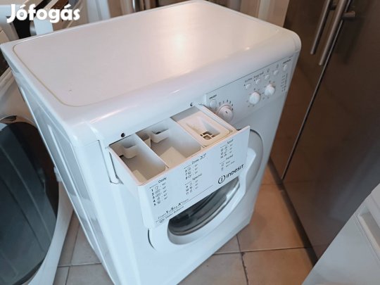 6kg keskeny, A+++, Indesit mosógép kifogástalan állapotban 