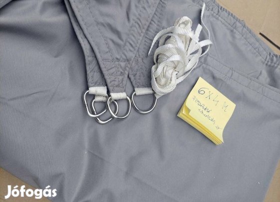 6x4M Napvitorla Árnyékoló Vízlepergetős