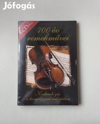 700 év remekművei 8 db CD