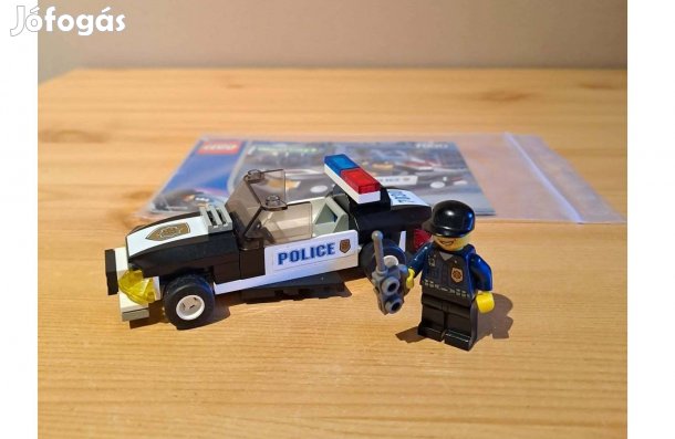 7030 Lego City rendőr autó