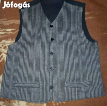 70 Évvel Ezelőtti 100 % Pamut Kifordítható Mellény 