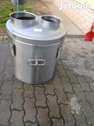 70 L-s dupla falú ,rozsdamentes tartály