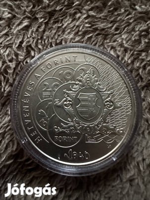 70 éves a forint 2000 ft emlékérme unc bu - képek szerint 