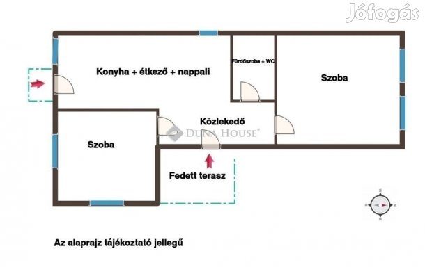 70 nm-es ház eladó Villány