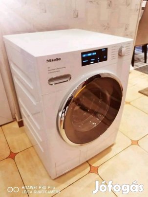 715 Üzemóra!Miele W1Powerwasch Twidos 8 kg Mosógep Grin Performance