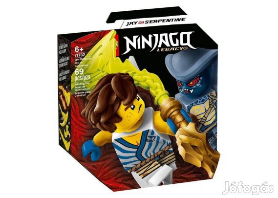 71732 LEGO Ninjago - Hősi harci készlet Jay vs Serpentine