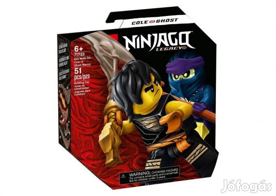 71733 LEGO Nninjago Hősi harci készlet - Cole vs Kísértetharcos