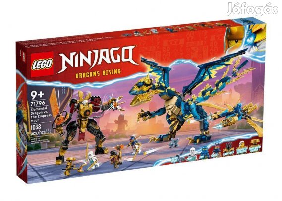 71796 LEGO Ninjago Elemi sárkányok vs. A császárnő robotja