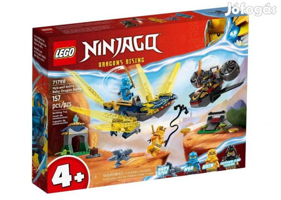 71798 LEGO Ninjago Nya és Arin csatája a kis sárkány ellen