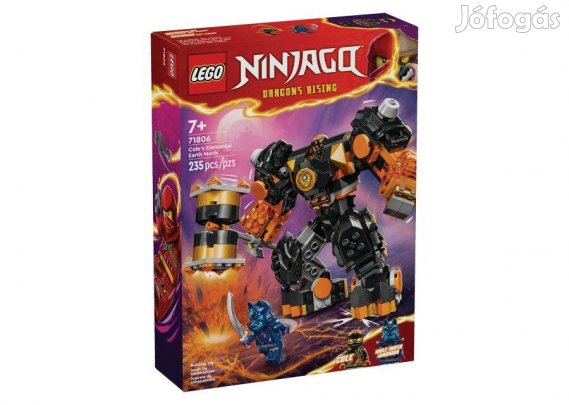 71806 LEGO Ninjago Cole elemi földrobotja