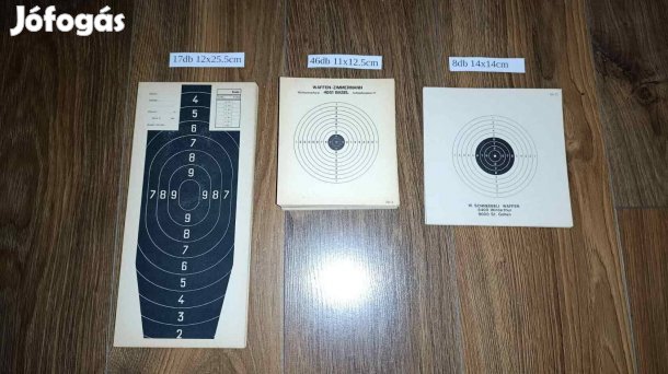 71db vintage céltábla sportlövészethez légpuska kispuska