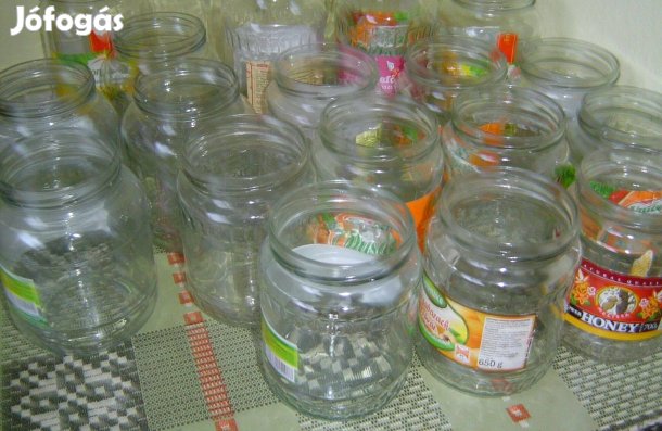 720 ml-es befőttes üvegek