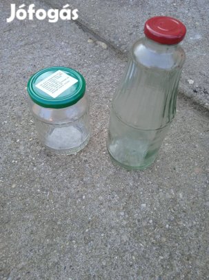 720ml es 1000ml Befőtes és paradicsomos űveg eladó