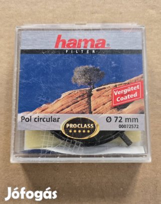 72mm polarizációs polár szűrő Új