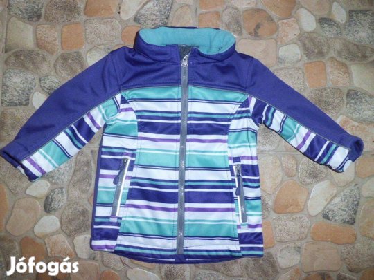 74-80-as Crane lila softshell, polár bélésű újszerű tavaszi-őszi- átm