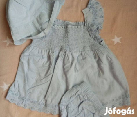 74-80-as nyári kislány ruhacsomag 14 db-os