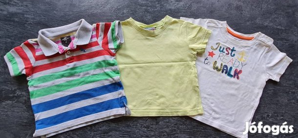 74-es H&M, 86-os Disney Cars és Inextenso póló csomag 