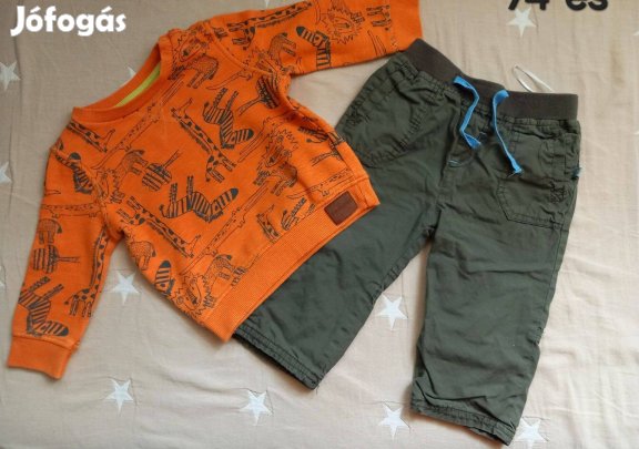 74-es kisfiú ruhacsomag 14 db-os