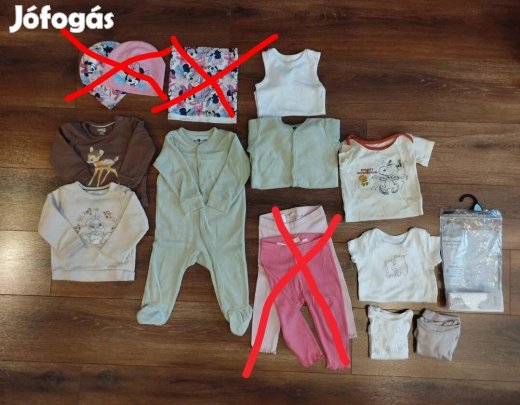 74-es kislány ruhacsomag 
