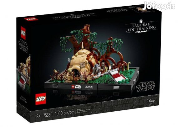 75330 LEGO Star Wars - Jedi kiképzés a Dagobah bolygón dioráma
