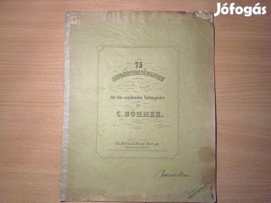 75 intonációs gyakorlat minden hangnemben (75 Intonationsübungen)