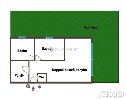 75 nm-es lakás eladó Pécs