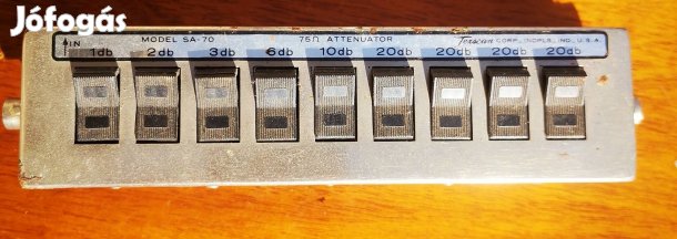 75 ohmos 102dB - ig kapcsolható antenna jel osztó! 