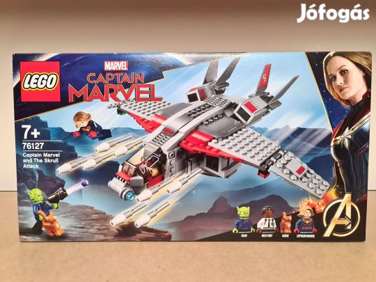 76127 Lego Super Heroes Marvel Kapitány és a Skrull támadás Új