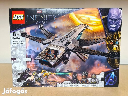 76186 Lego Super Heroes Fekete Párduc dragon flyer Új, bontatlan