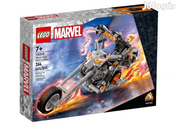 76245 LEGO Super Heroes - Szellemlovas robot és motor