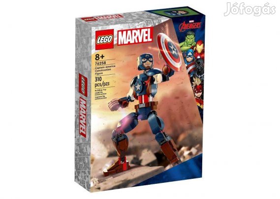 76258 LEGO Marvel - Amerika Kapitány építőfigura