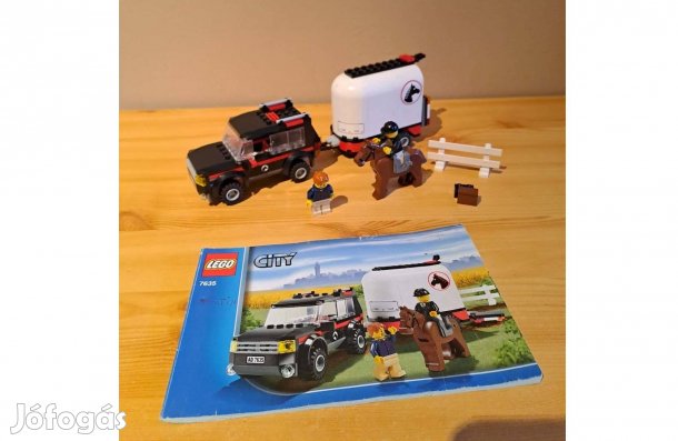 7635 Lego City Lószállító szett