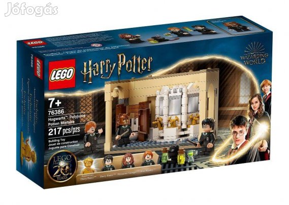 76386 LEGO Harry Potter - Roxfort: Százfűlé-főzet kis hibával