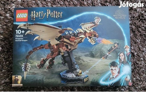 76406 LEGO Harry Potter - Magyar mennydörgő sárkány - Új, Bontatlan!