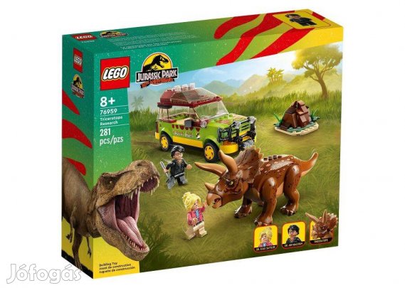 76959 LEGO Jurassic Park - Triceratops kutatás
