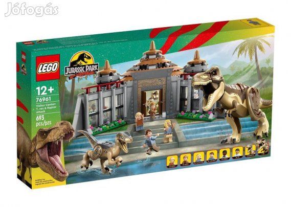 76961 LEGO Jurassic Park - T-Rex és raptortámadás