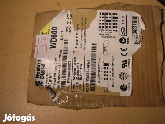 7707 Wester Digital WD600 hdd elektronika 2060-001062-004