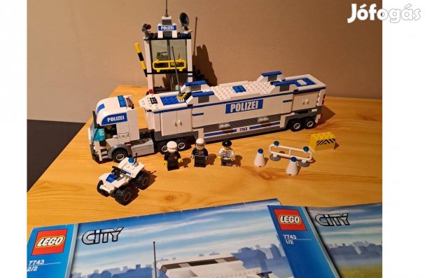 7743 Lego City rendőrség szett