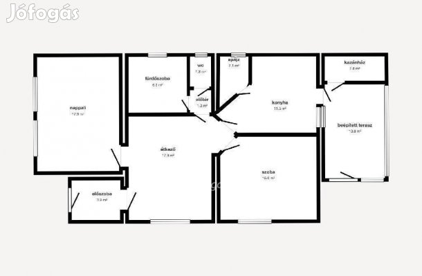 77 nm-es ház eladó Nyíregyháza