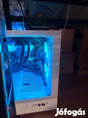 7800x3d, 32GB RAM, 3TB SSD, RX 6600 XT, Vízhűtéssel