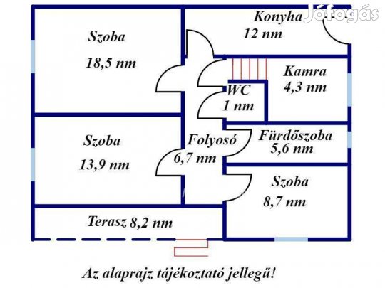 78 nm-es ház eladó Szeghalom
