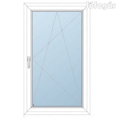 78x118 Műanyag ablak / Bukónyíló / 2 réteg üvegezés
