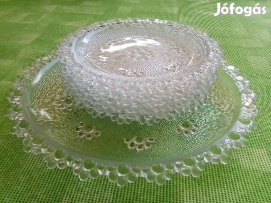 7+1 darabos szép desszertes készlet eladó!