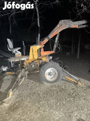7,50 Traktor után vontatott markolo