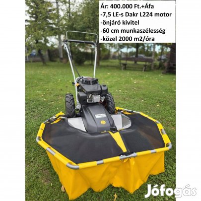 7,5 LE-S Triton L224 Magasgazvágó-Kaszáló Gép (Cseh Gyártmány)