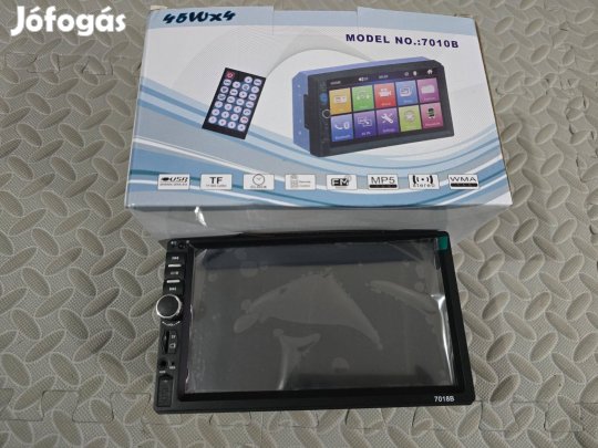 7 HD érintőképernyős autórádió / MP5 lejátszó Bluetooth, USB, SD