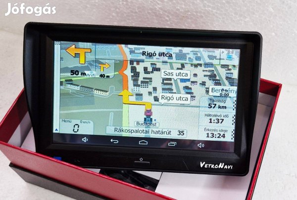 7 Inch DVR navigáció Truck kamion 1GB 16GB Teljes Eu 2025