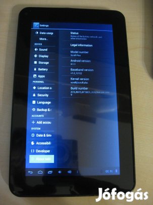 7" Retro Vintage Tablet Táblagép Scroll Plus 55975 Karcmentes Képernyő