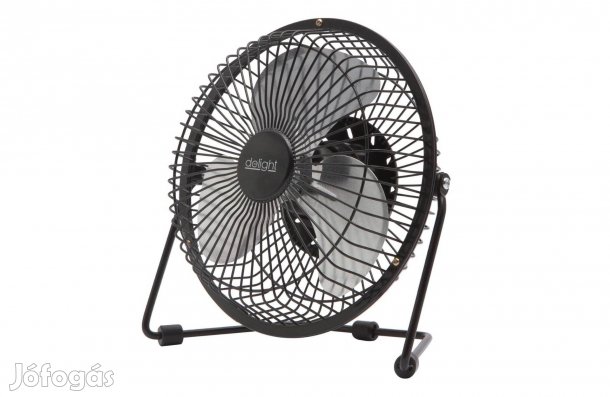 7" Ventilátor USB-s állítható dőlésszög nagy teljesítményű fém lapát