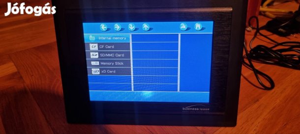 7" digitális képkeret, fotokeret 